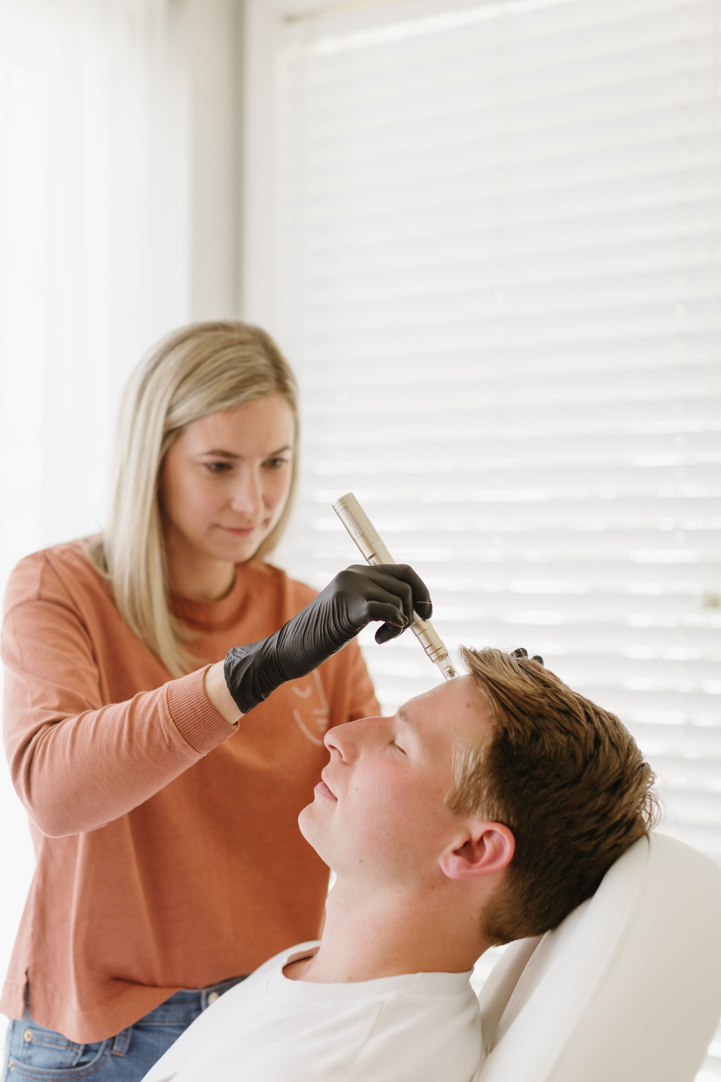 Microneedling service at Nuud Skin Co - Emily