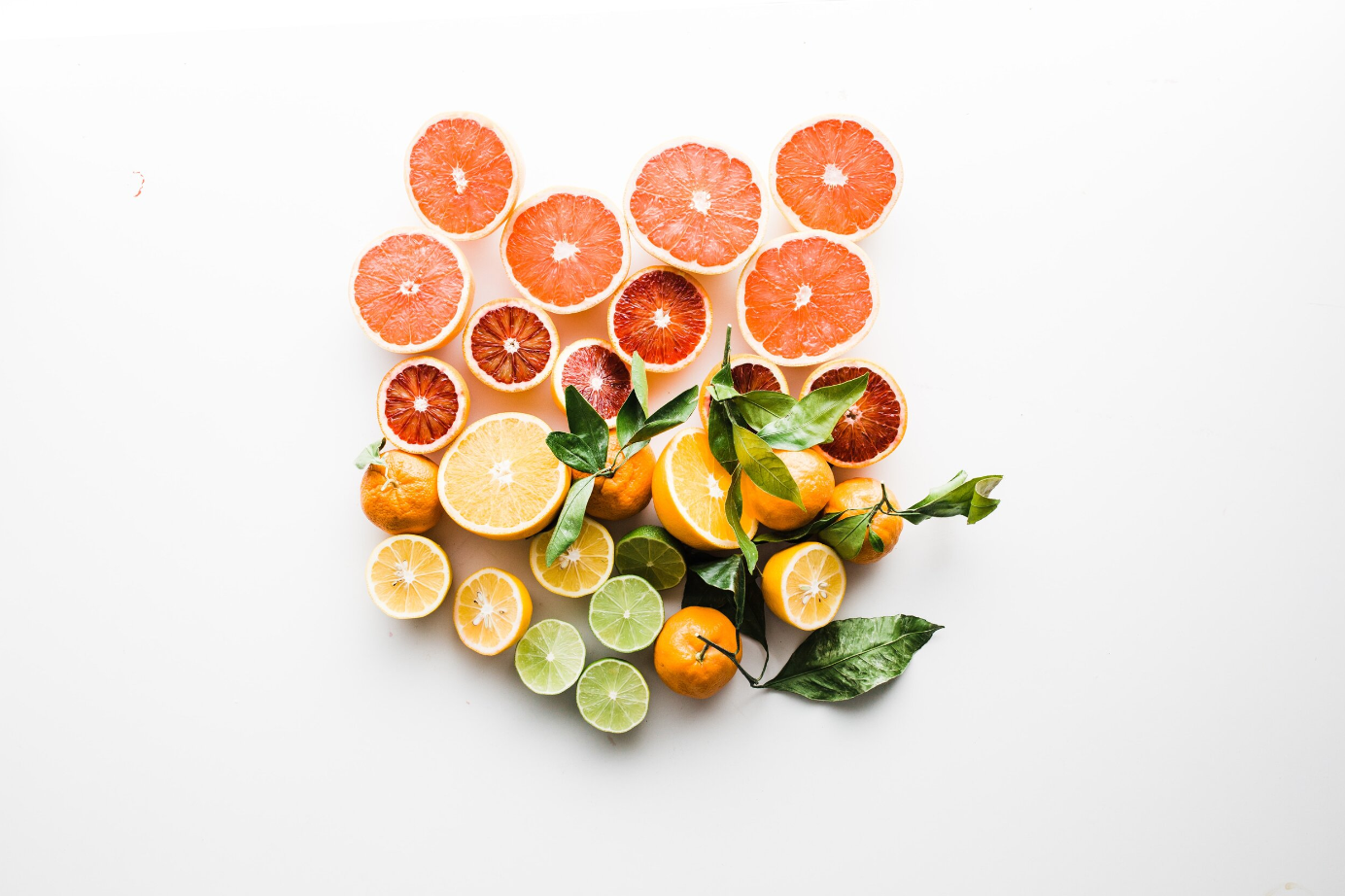 Fresh cut fruit with vitamin D 